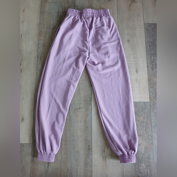 For Love & Lemons Women's Ellie Sweatpants in mulberry purple, Size XXS - Picture 3 of 7